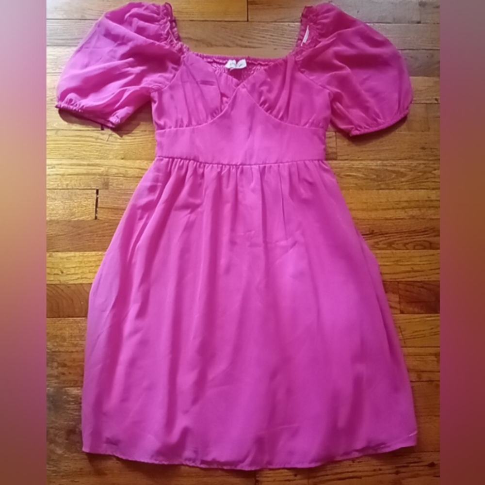Hot Pink Dress